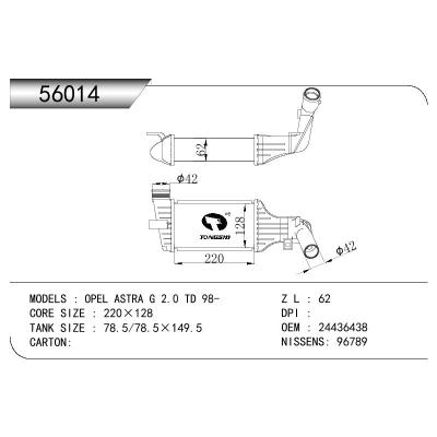 适用于GN DODGE VAUXHALL MOVANO MK (G)HATCHBACK/OPEL ZAFIRA (F75) 2.2 OEM:24436438/1302114