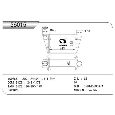 适用于AUDI AUDI A4/S4 1.8 T/PASSAT SALOON (3B2) OEM:058145805G/058145805A