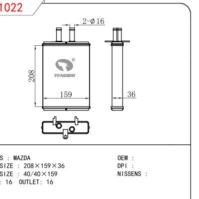 适用于MAZDA MAZDA