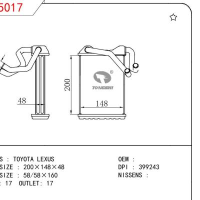 适用于TOYOTA TOYOTA LEXUS