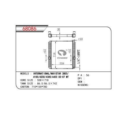 适用于TRUCK INTERNATIONAL/NAVISTAR