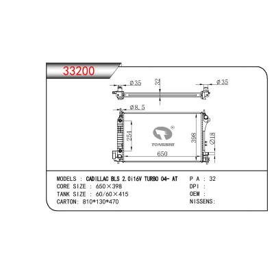 适用于OPEL CADILLAC BLS 2.0I 16V TURBO