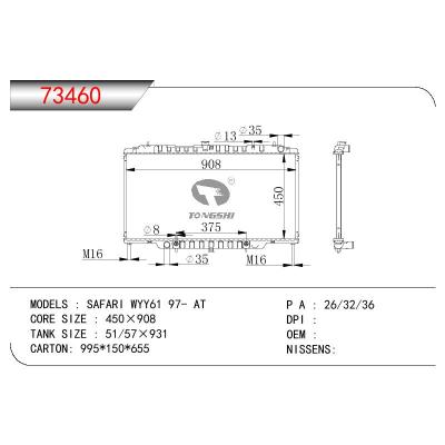 适用于NISSAN SAFARI WYY61