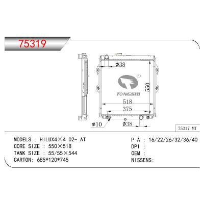 适用于TOYOTA HILUX4×4