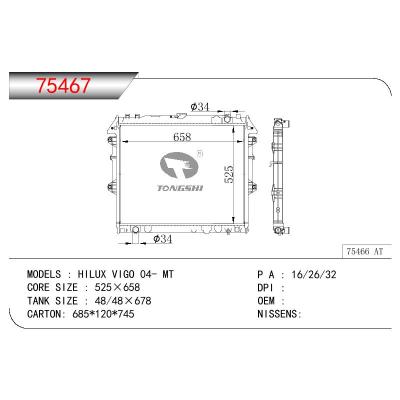 适用于TOYOTA HILUX VIGO