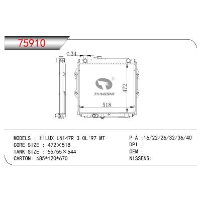 适用于TOYOTA HILUX LN147R 3.0L