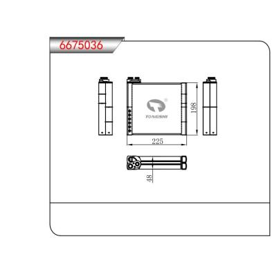 适用于丰田08-14 丰田GRJ200/VDJ200/UZJ200昂  蒸发器