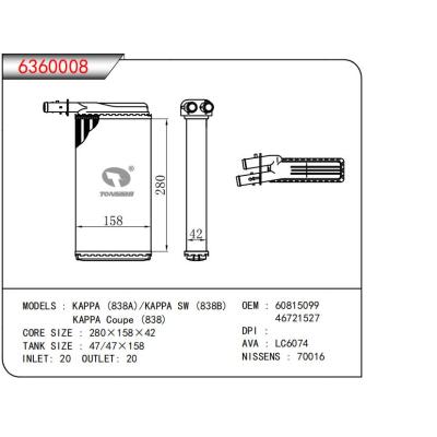  适用于KAPPA (838A)/KAPPA SW (838B)KAPPA Coupe (838) OEM:60815099,46721520