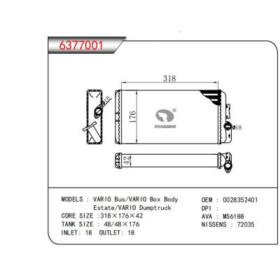  适用于VARI0 Bus/VARI0 Box BodyEstate/VARI0 Dumptruck OEM:28352401