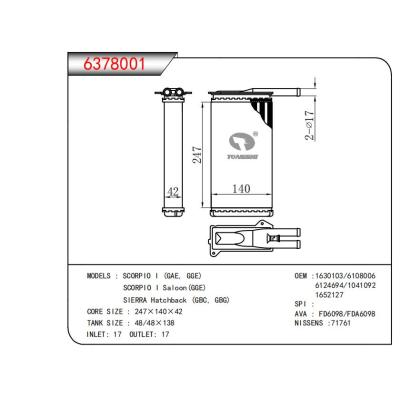  适用于SCORPI0 I (GAE，GGE)SCORPI0 I Saloon (GGE)SIERRA Hatchback (GBC，GBG) OEM::1630103,61080066124694,10410921652127