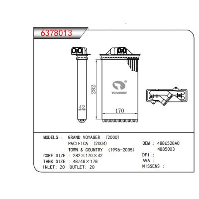  适用于GRAND VOYAGER(2000)PACIFICA(2004)TOWN & COUNTRY(1996-2005) OEM:4886528AC,4885003