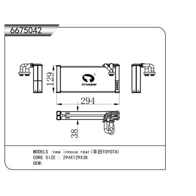 适用于    new innova rear(丰田TOYOTA)   蒸发器