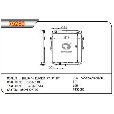 适用于TOYOTA HILUX/4 RUNNER 97-99 MT