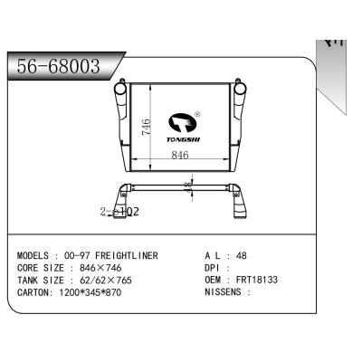 适用于  00-97 FREIGHTLINER  中冷器