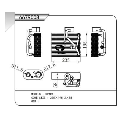 适用于   SPARK   蒸发器